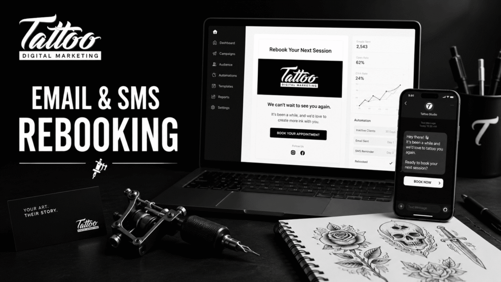 How Tattoo Shops Can Use Email And SMS To Rebook Clients