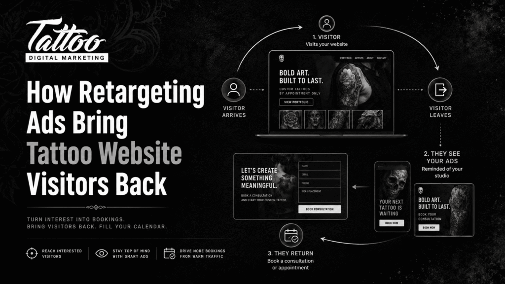 Bring Tattoo Website Visitors Back With Retargeting Ads